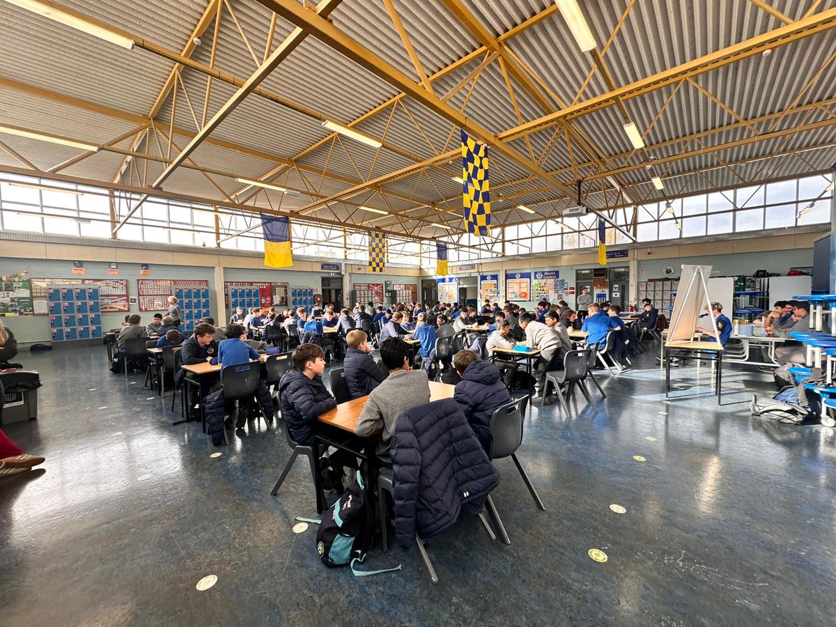 MaristAthlone's tweet image. Our First years took part in a table quiz today as part of #EUCodeWeek
Thanks to Ms. Boland & Mr. Egan for organising it & the
TY students who helped facilitate it.
Winning team - Matthew Fox, Luke Kolencheril, Oisin Kilcommons & Adam Chatterson @CodeWeekEU