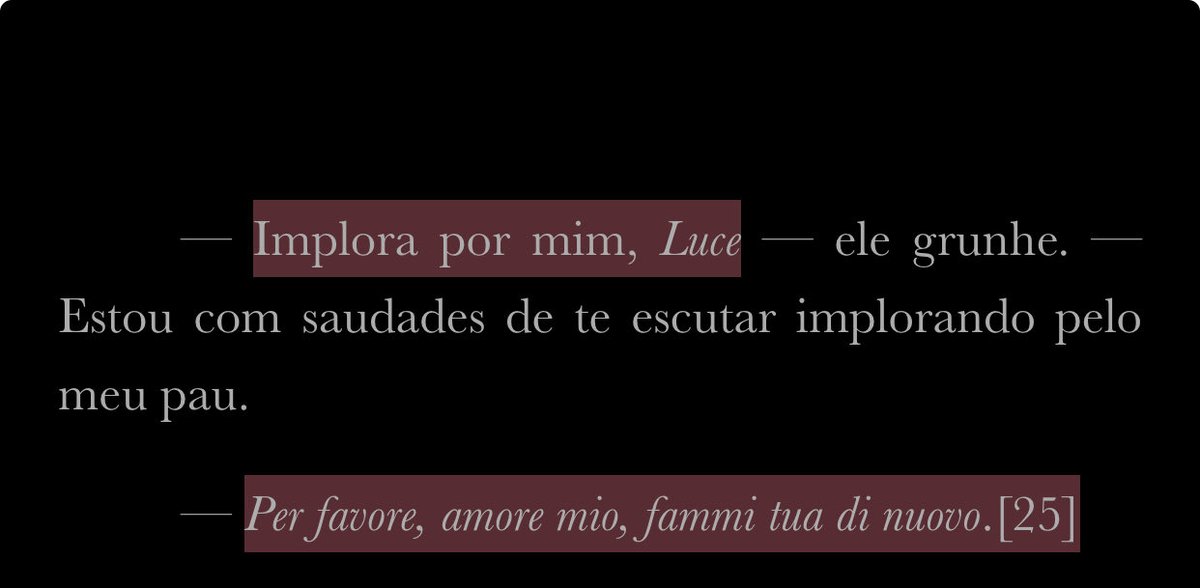 E quando eles tem a primeira vez depois de 5 anos e ele pede para ela implorar ✨

amzn.to/3KZ1zOT