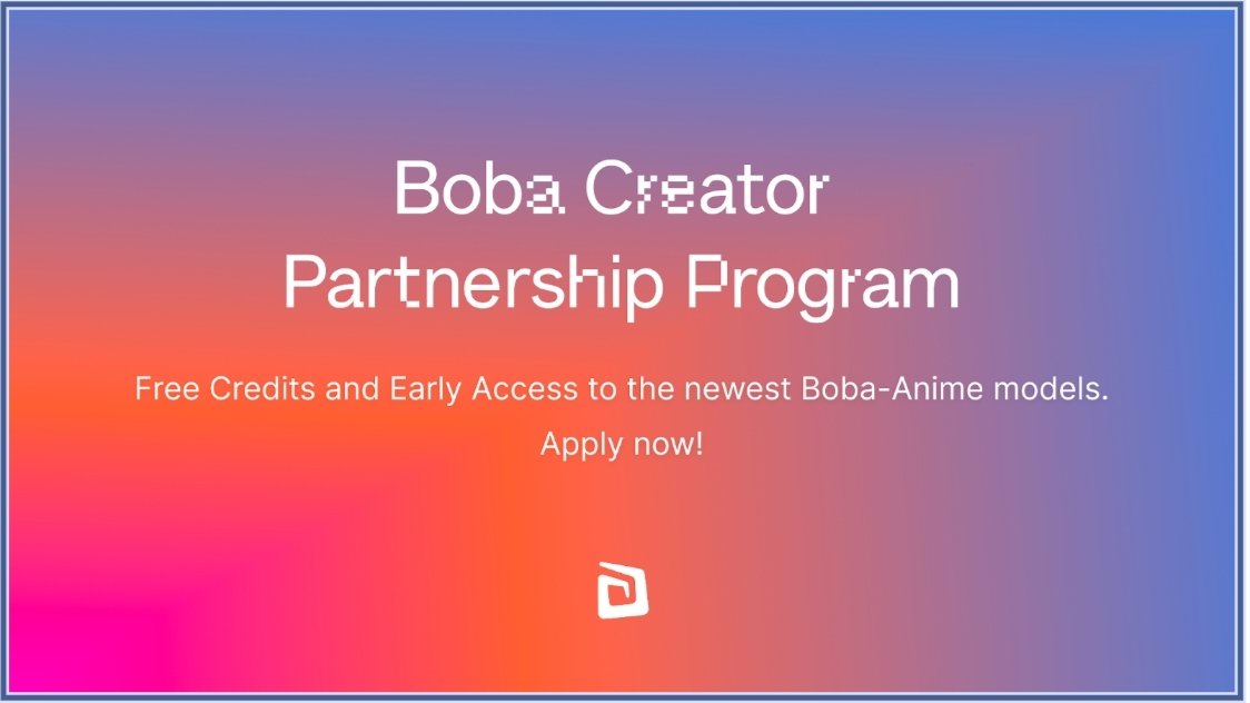 Vinay_bharambe's tweet image. @BobaVideo quietly rolled out creator access to their upgraded 1.4 model.
They’re giving approved AI creators 5,000 free monthly credits — no catch.
I’ve got an insider link if you want in before it closes.
Apply here → forms.gle/6VzbkBzeX3ZS1E…