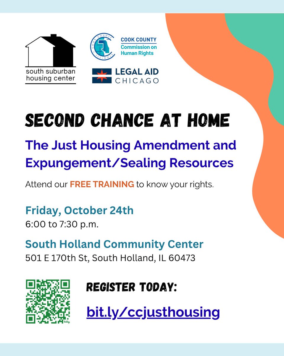 CookCtyHumanRts's tweet image. This week, our partners at @HOPEFairHousing and @SSHousingCenter will be hosting Fair Housing Trainings! Visit their pages for more information!

#CookCounty
#FairHousing
#HumanRights
