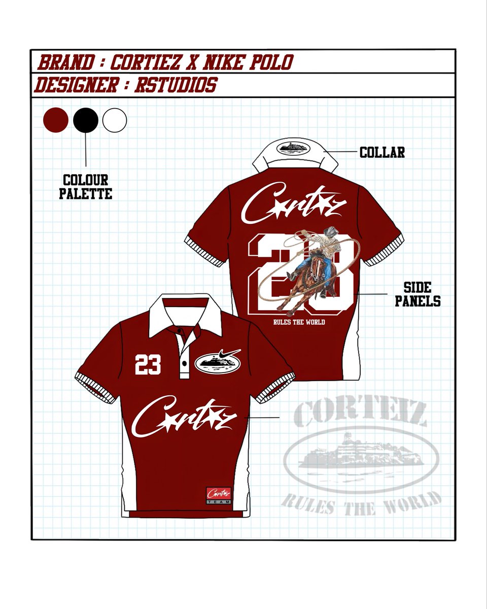 CORTIEZ x NIKE POLO TSHIRT concept deisgn by me <a href="/crtzrtw/">CORTEIZ</a> <a href="/CLINT419/">👍</a> 
Please engage and tag Cortiez in the comment section 😔🙏🏽
