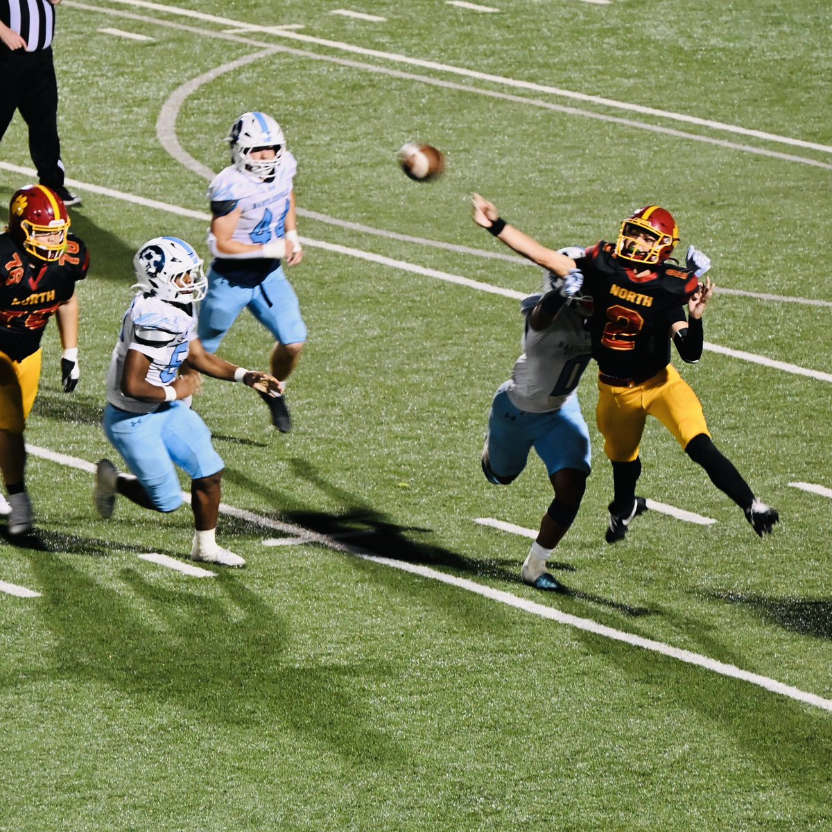 PC North 
Carries 11 Yds 103 Lng 22 TD 3. 

Bruins 42  /  PC North 28 

<a href="/RecruitBruinFB/">Recruit Bartlesville FB</a> <a href="/BartlesvilleFB/">Bartlesville Bruin Football</a>