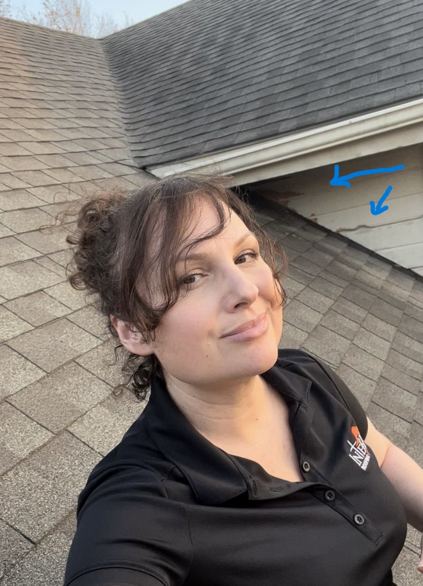 IWarrensburg's tweet photo. That behind me? Not water damage—it’s critter damage. 🐾 We recommended James Hardie siding:

🛡️ Durable 🐜 Pest-resistant 🧱 Tougher than wood or vinyl 🚫🏠 Keeps unwanted guests out

Try our 3D visualizer to see it on your home! 📞 660.422.7663 for a FREE consultation https://t.co/7Hb0wc9zmh