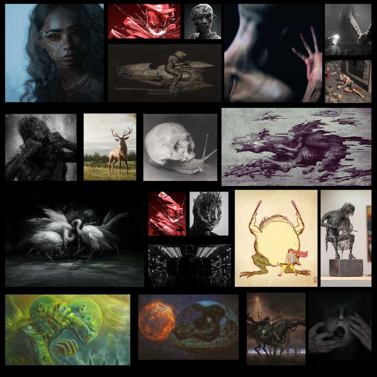 Finally published in my blog the first part of my Best Contemporary Artists list! ☘️