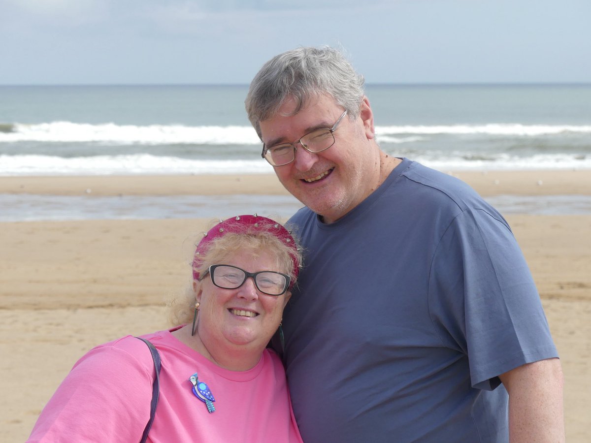 36 years ago today I signed a piece of paper and <a href="/commonfault/">michaelrodgers</a> became legally mine. We were very young, head over heels in love and I hadn’t discovered blonde hair dye. We’re no longer young, I’m blonde but we’re still in love. Happy Anniversary Michael, love you forever x x