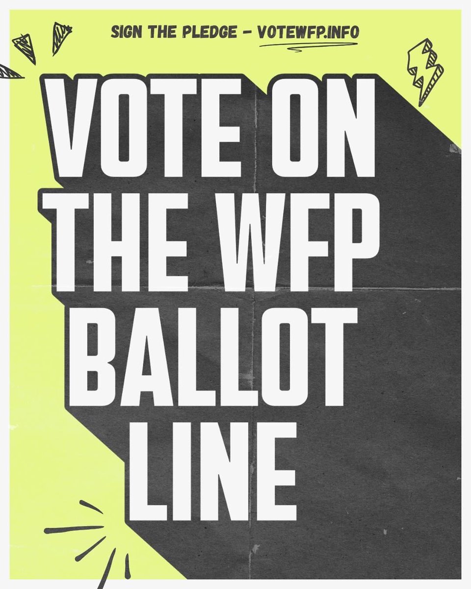 NYWFP's tweet photo. Get ready to #voteWFP! https://t.co/pJnDXr3h7s
