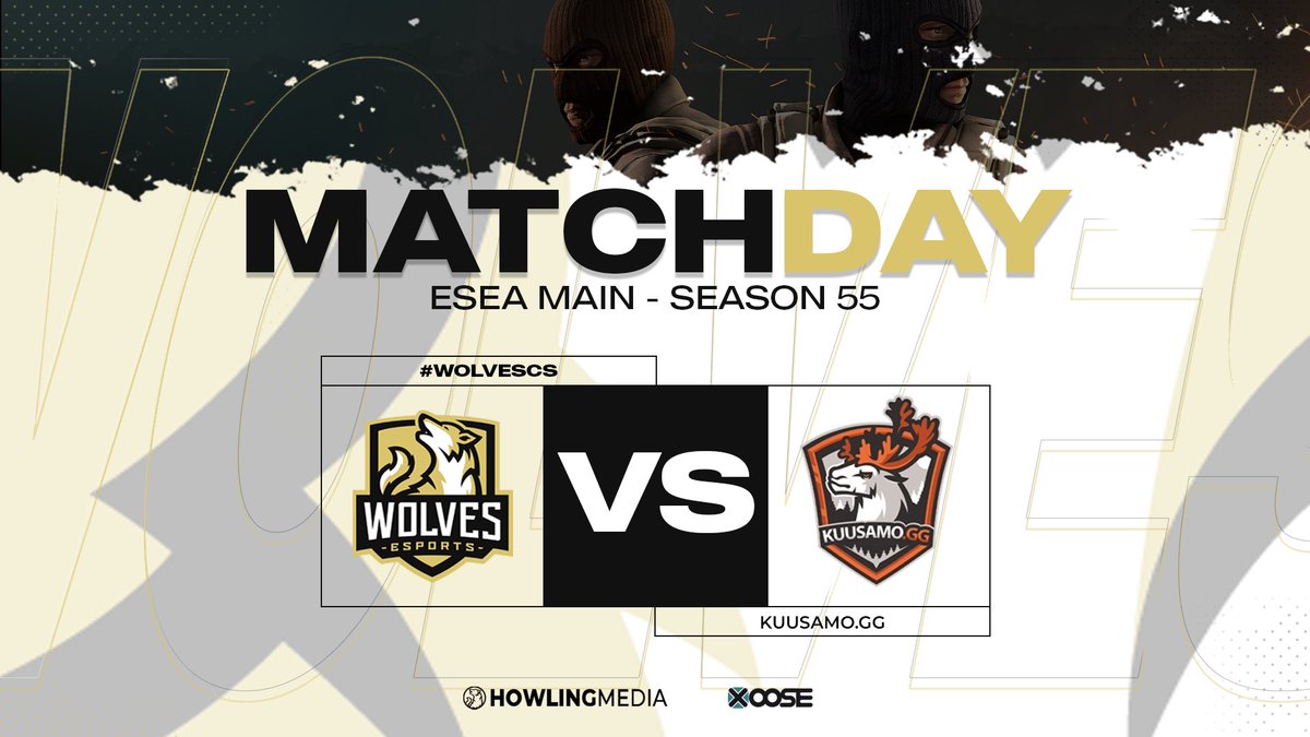 wolves_esports's tweet image. ESEA Matchday means we are back with some Counterstrike as #WolvesCS faces @KUUSAMOgg at 20:00 CET

🇩🇪 twitch.tv/wolves_esports
🎙️@NichtAven 

#KeepHowling