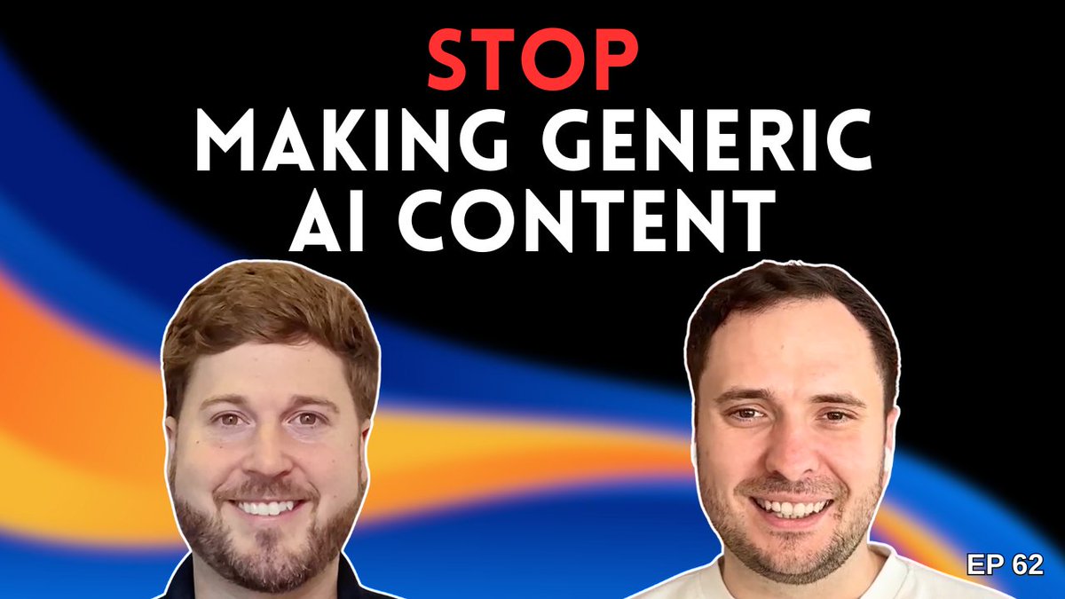 Tool Use (@tooluseai) on Twitter photo "AI allows you to be high tech and high touch" - <a href="/Lee_Russel_MVL/">Lee Russel</a>
Learn about how personalization at scale can be one AI feature that elevates your customer experience without much effort
youtu.be/-kZI01vnhaQ "AI allows you to be high tech and high touch" - <a href="/Lee_Russel_MVL/">Lee Russel</a>
Learn about how personalization at scale can be one AI feature that elevates your customer experience without much effort
youtu.be/-kZI01vnhaQ