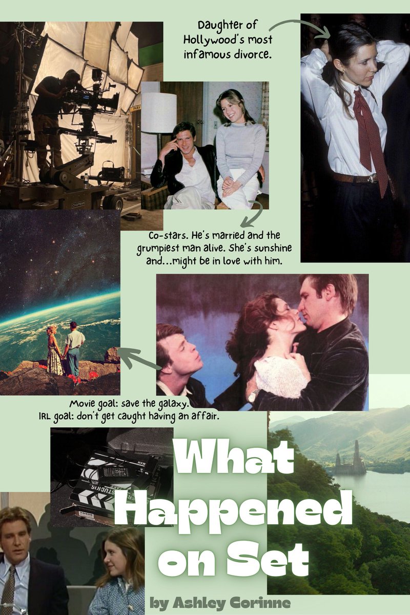 Today, Carrie Fisher’s birthday, would be such a great day for a full request of my novel WHAT HAPPENED ON SET, inspired by the princess of the galaxy herself!! #AmQuerying