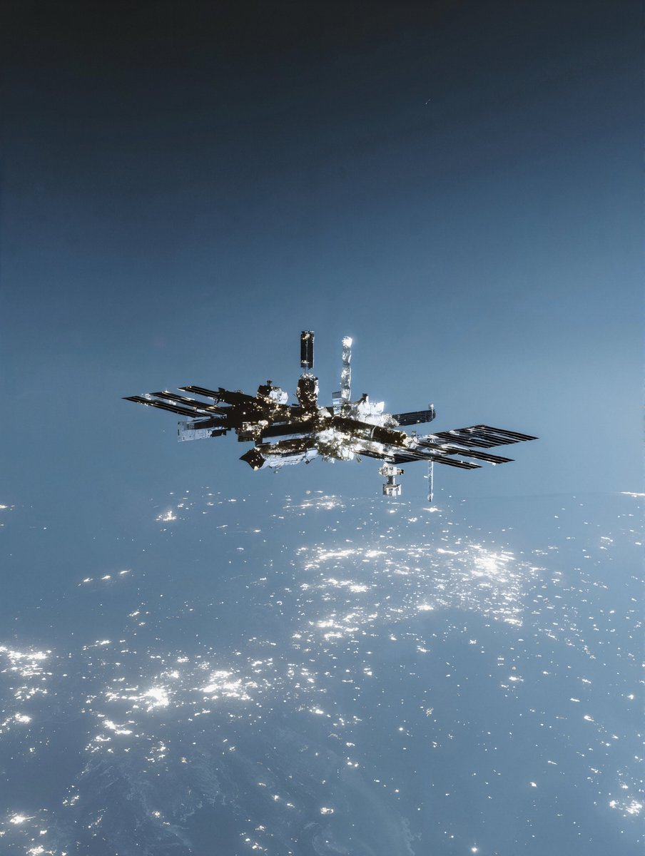 MaxVOAO's tweet image. Space station