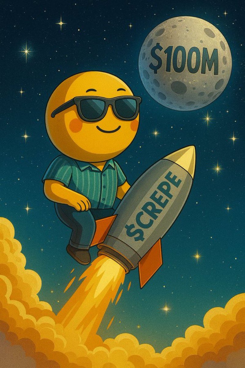 Prinz_Land's tweet photo. If $CREPE hit $100M MC I may retire from Crypto. I don too suffer for this space. What about u? https://t.co/4YPLivi84g