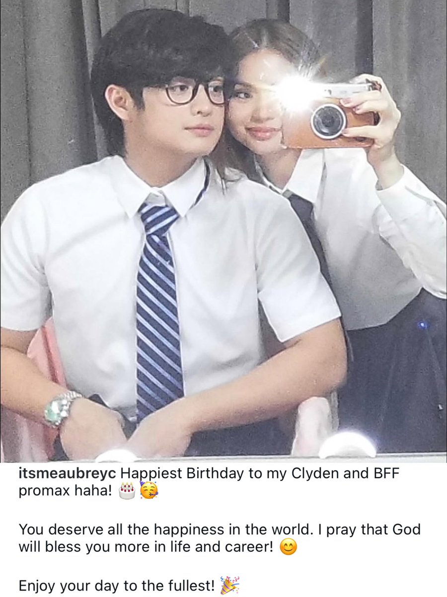 pinkprompt's tweet photo. aubrey’s greetings vs his reply

😭😭 happy na happy ba ang birthday, lance carr?? https://t.co/B9cJzQIaGo