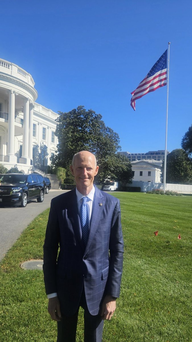 Excited to be at the <a href="/WhiteHouse/">The White House</a> with <a href="/POTUS/">President Donald J. Trump</a> and my fellow Senate Republicans to discuss how we can keep Making America Great Again! 🇺🇸