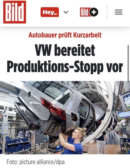 MASAOMORITR's tweet image. #Wintech #VW gerät in Schwierigkeiten nachdem #China nicht mehr Komponenten in die #Niederlande liefert.

@JWHL12 @kaikowsky @doctoelavinia @Tangocharliejui