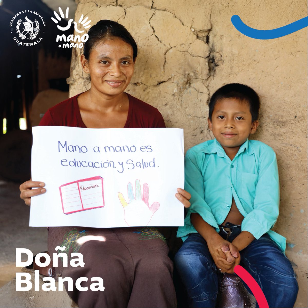 Doña Blanca es madre de dos hijos, viven en el municipio de Jocotán, Chiquimula. Se dedica a los quehaceres del hogar y a cuidar a su familia. 📍