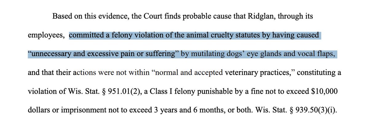 To all of you enraged by Hasan Piker shocking one dog, let me introduce you to Ridglan Farms, which has tortured and mutilated thousands. 

From the court's opinion in January. 

To date, not a finger has been lifted to help a single one of these dogs.