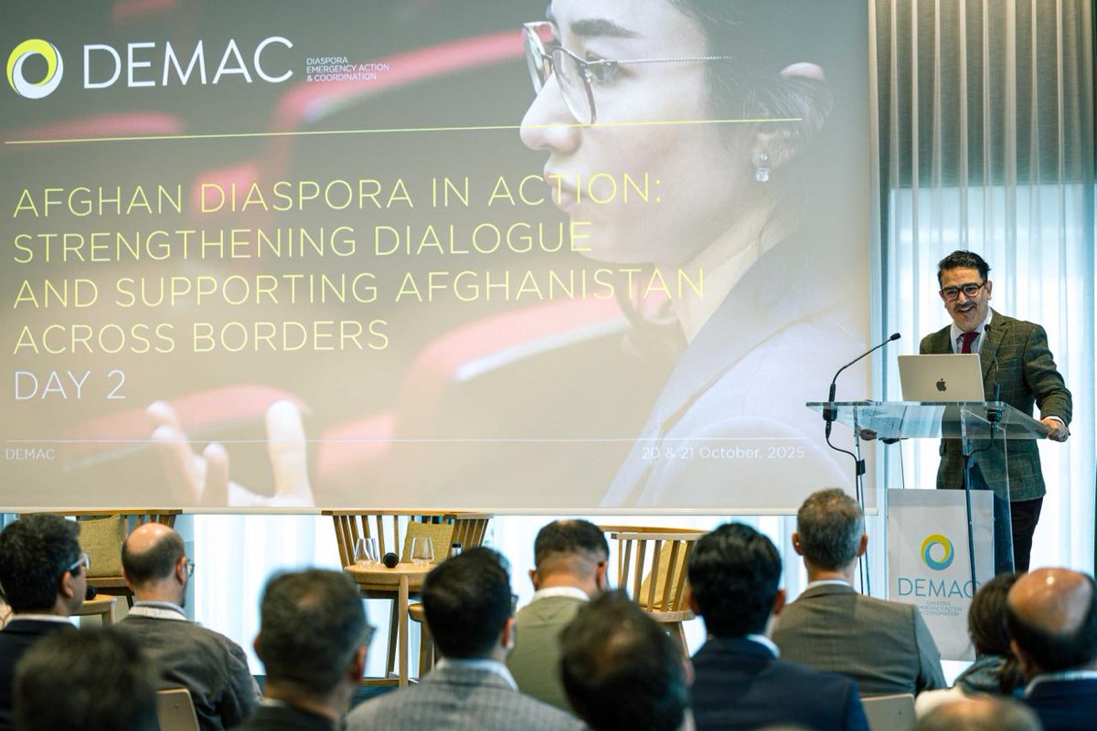 DemacProject's tweet image. 𝗜𝘁’𝘀 𝗮 𝘄𝗿𝗮𝗽: 𝗧𝗵𝗲 𝗗𝗘𝗠𝗔𝗖 𝗔𝗳𝗴𝗵𝗮𝗻 𝗗𝗶𝗮𝘀𝗽𝗼𝗿𝗮 𝗖𝗼𝗻𝗳𝗲𝗿𝗲𝗻𝗰𝗲 𝟮𝟬𝟮𝟱 𝗶𝗻 𝗚𝗲𝗻𝗲𝘃𝗮 on 20 & 21 Oct – 𝗠𝗼𝗿𝗲 𝘁𝗵𝗮𝗻 𝗷𝘂𝘀𝘁 𝗮 𝗰𝗼𝗻𝗳𝗲𝗿𝗲𝗻𝗰𝗲! 👉shorturl.at/e6BmR
#humanitarianaid #culture #art #Afghanistan @ASEELApp @HesabPay_