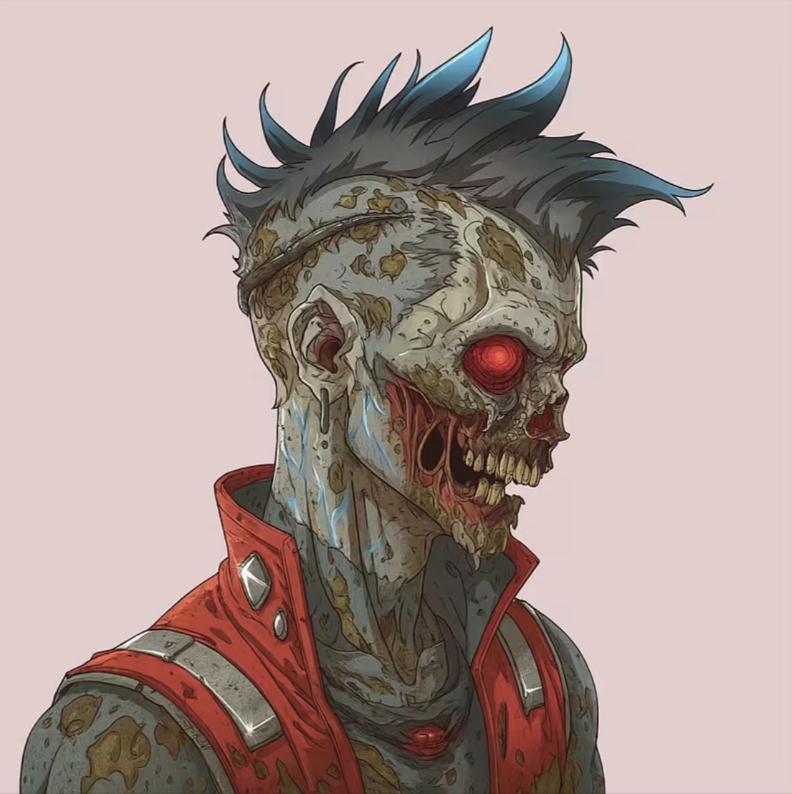 My latest morph fresh (or not so fresh) out of the lab!! Zombies are taking over The Castle <a href="/Transolvania_/">Transolvania</a>