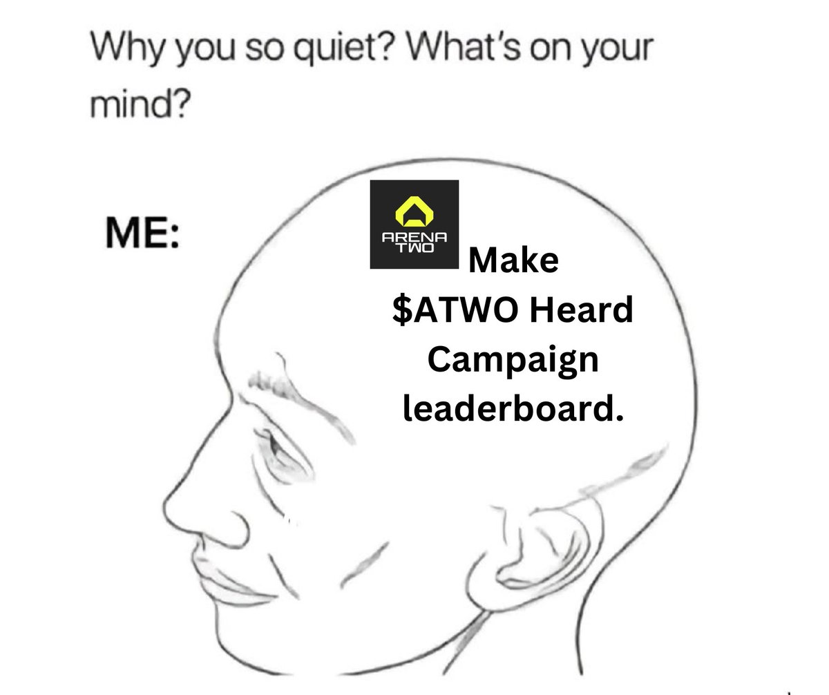 oraclewilliams's tweet image. I’ve been grinding lately to climb that leaderboard, because I want to earn more $ATWO.
It’s been real work, but I’m hoping to move even higher soon.
I know You’ll ask in the replies “What’s so special about this @arenatwoX token ($ATWO)?”
I'll explain before you ask. 😅
🔻