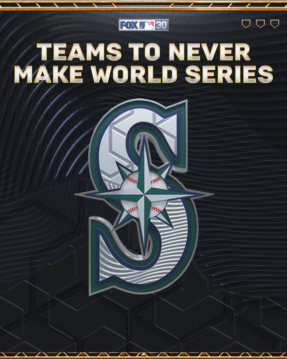 MLBONFOX's tweet image. After last night&apos;s loss, the Mariners remain the only MLB franchise without a World Series appearance.
