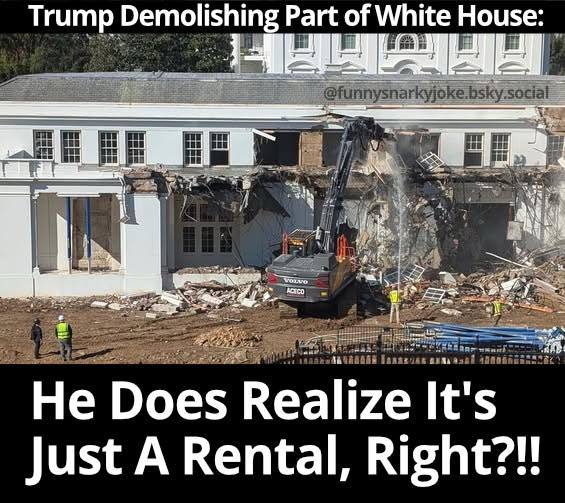 Le "locataire" de la Maison Blanche ne va jamais revoir sa caution !