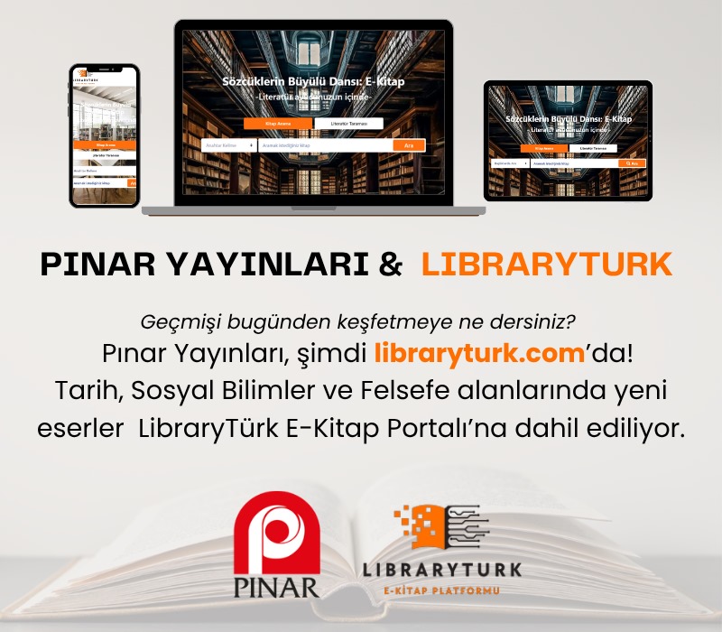 📢 LibraryTürk'e Katılan Yeni Yayıncılar
Yeditepe ve Pınar Yayınları'nın kitapları sisteme yüklenmeye başladı.  

Her gün yeni 25 akademik e-kitabın sisteme yüklendiğini ve anlık olarak kullanıcılara açıldığını biliyor musunuz?  <a href="/yeditepekitap/">Yeditepe Yayınevi</a> <a href="/basyaybir/">Basın Yayın Birliği</a> <a href="/mkaragulluoglu/">Mustafa Karagüllüoğlu</a>