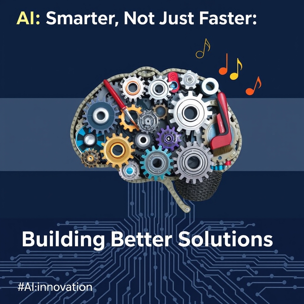 Sayan Mukherjee (@itz_sayan_03) on Twitter photo AI isn't just about algorithms; it's about creative problem-solving *with* algorithms. How can you use it to build *better* solutions, not just faster ones? #AI #Innovation #FutureTech AI isn't just about algorithms; it's about creative problem-solving *with* algorithms. How can you use it to build *better* solutions, not just faster ones? #AI #Innovation #FutureTech