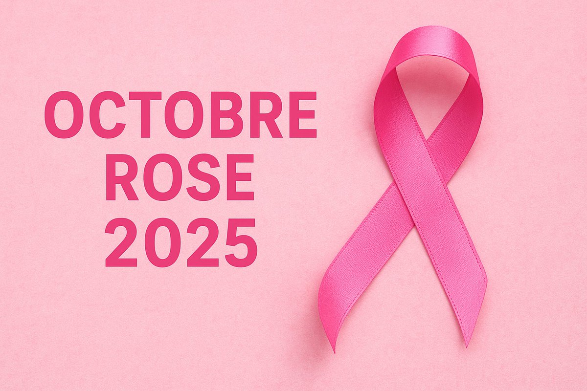 Octobre Rose 2025
Ce mois d'octobre, j'apporte ma voix à toutes celles qui se battent contre le cancer du sein.
Le dépistage, c'est un acte d'amour envers soi et envers les autres. Portons fièrement le rose, symbole de courage, d'espoir et de solidarité.