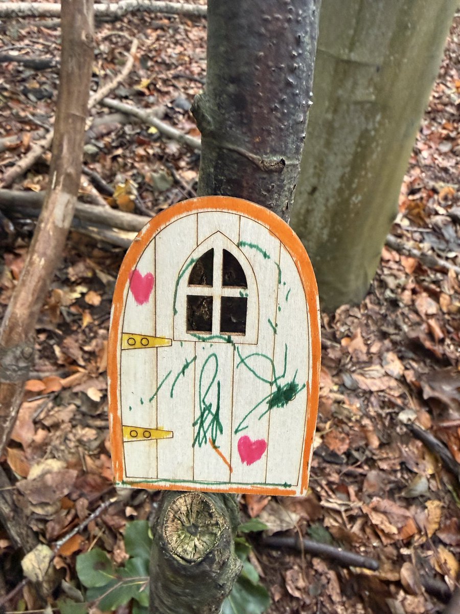 Another fantastic school visit at the Skylark Nature Reserve today. As it was Y1 I wrote a story about the fairies that live here &amp; how the storm has destroyed their village. Could the children help rebuild the village &amp; if so the fairies would reward them with marshmallows