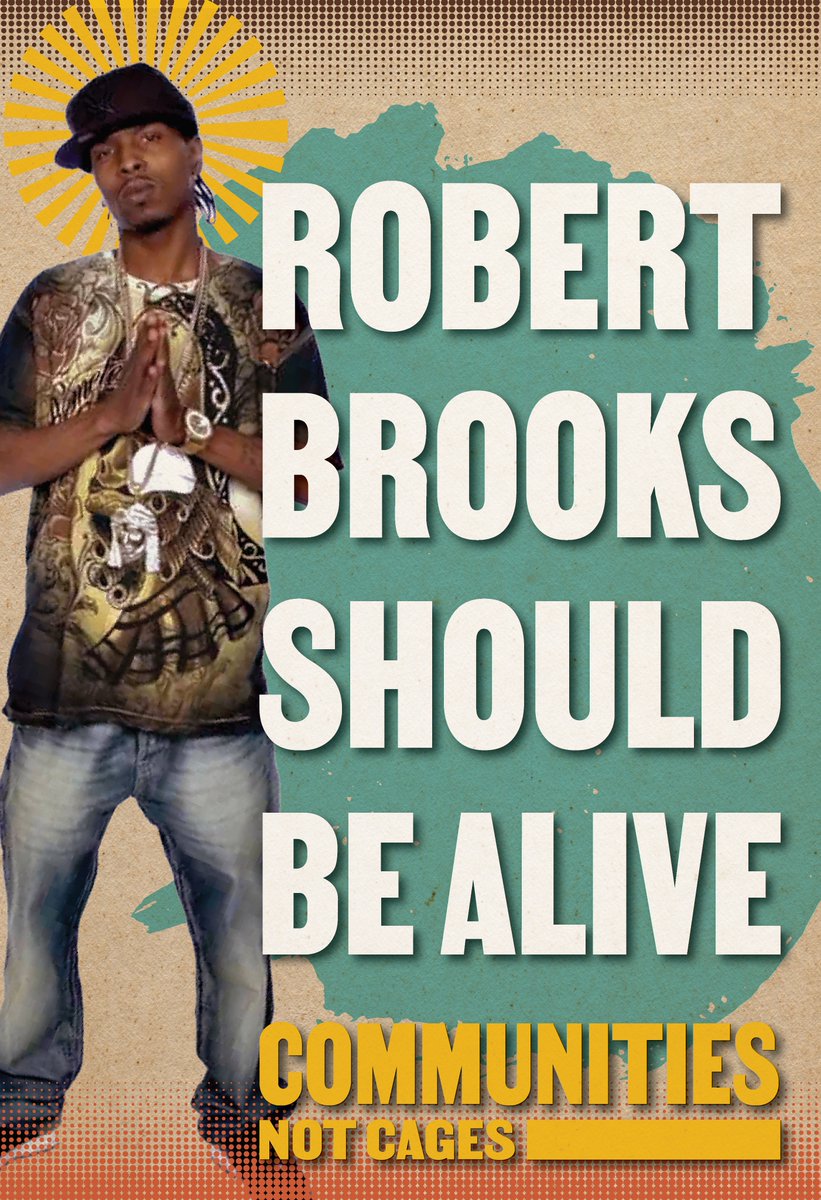 Robert Brooks should be alive. 

Yesterday's verdict brought no justice—1 guilty, 2 not guilty—after ab brutal 31-minute killing caught on camera. Stand with his family + demand real safety. 

Join the #CommunitiesNotCages Statewide Day of Action: bit.ly/CNCNov182025