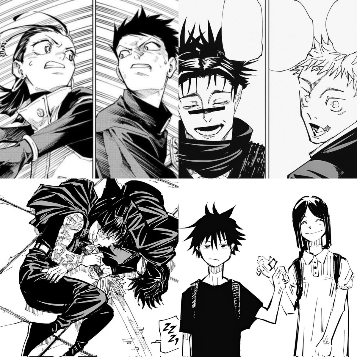 piedpiperyuuji's tweet image. gege and his love for doomed siblings
