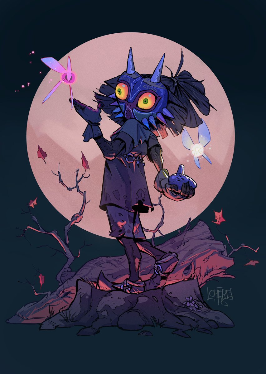 The Legend of Zelda: Majora's Mask · Art by @cherelleo_art
