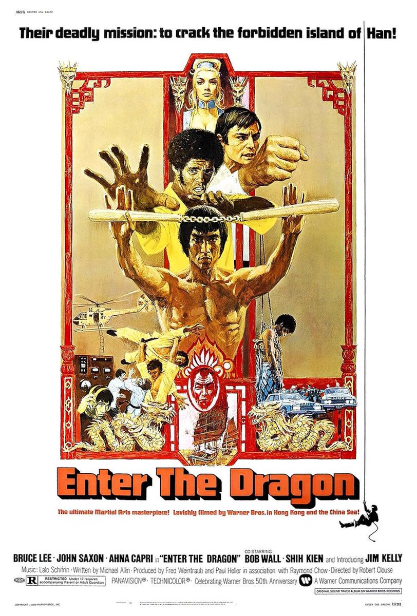 GRCinemaTicket's tweet image. What rating would you give Enter The Dragon (1973) out of 5 ??