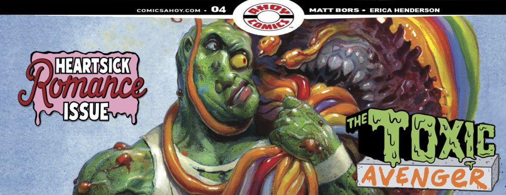 GVN Talking Comics First Look: Exclusive Preview of Ahoy Comics’ The Toxic Avenger Comics #4 

More details: bit.ly/47gvTMn