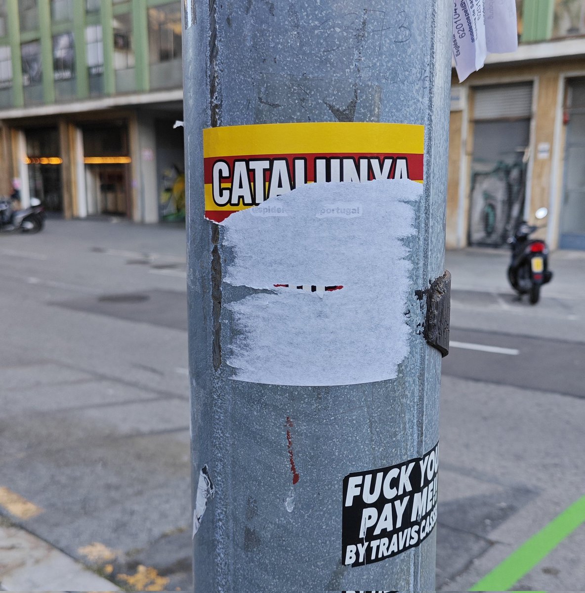 ❌ Poblenou Zona Antisionista. 🇵🇸