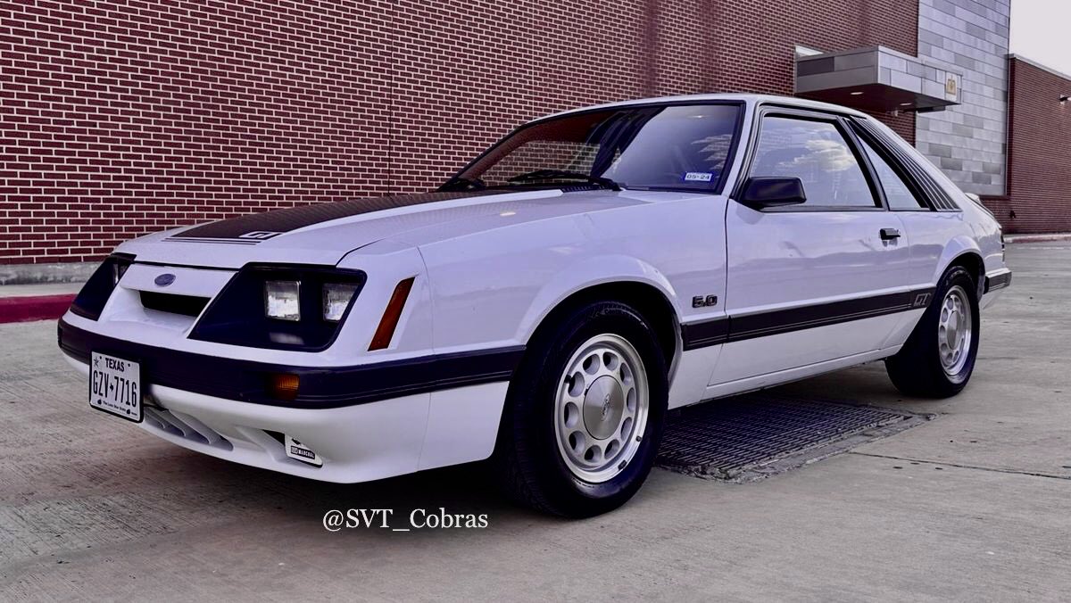 SVT_Cobras's tweet image. Always a fan of a clean original four-eye Foxbody…☠️
#Ford | #Mustang | #Foxbody