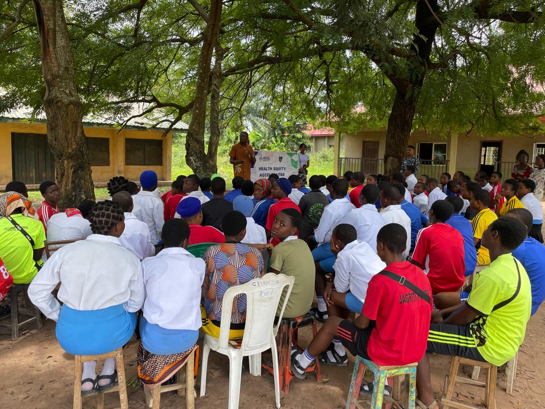 HEALSociety_'s tweet image. Menstrual health is more than hygiene — it’s confidence, empowerment, and protection. Together, we’re breaking the silence, one pad and one conversation at a time. 
#BeyondProtection #HEALABSU #PadAGirlChildDay #MenstrualHealthEducation #GirlChildEmpowerment #ProtectTheGirlChild