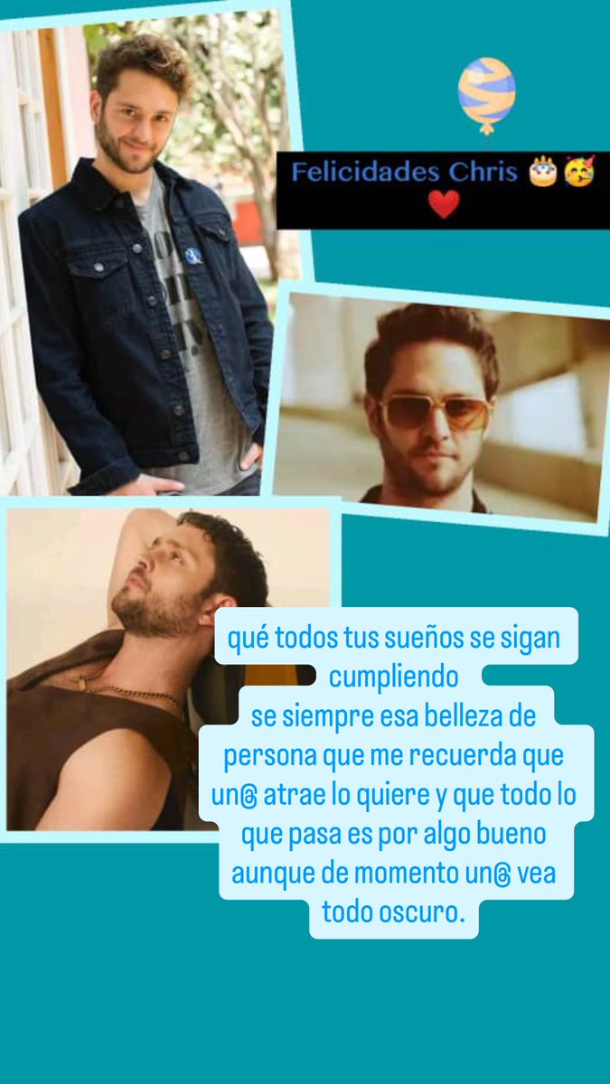 AngelitosAca1's tweet photo. mi ángel 👼 @christopheruck feliz vuelta al sol al mejor ser de luz que conozco tqm 🫶 QDT . https://t.co/9ZL2cQi4En