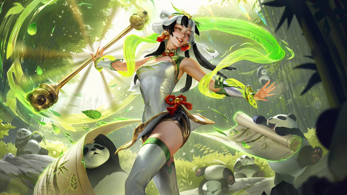 ZoeDaZoeiraa's tweet image. Ficou uma gracinha a da Lux, mas acho que faltaram umas mechinhas pretas no cabelo pra remeter melhor à temática de panda, tem branco demais (edição meio porquinha).