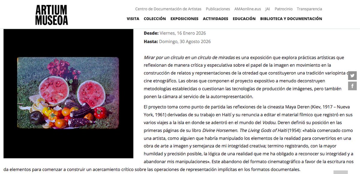 The Sun Quartet, Colectivo Los Ingrávidos se presenta en la exposición MIRAR POR UN CÍRCULO EN UN CÍRCULO DE MIRADAS en el Museo de Arte Contemporáneo del País Vasco <a href="/ArtiumMuseoa/">Artium Museoa</a> | artium.eus/es/exposicione…