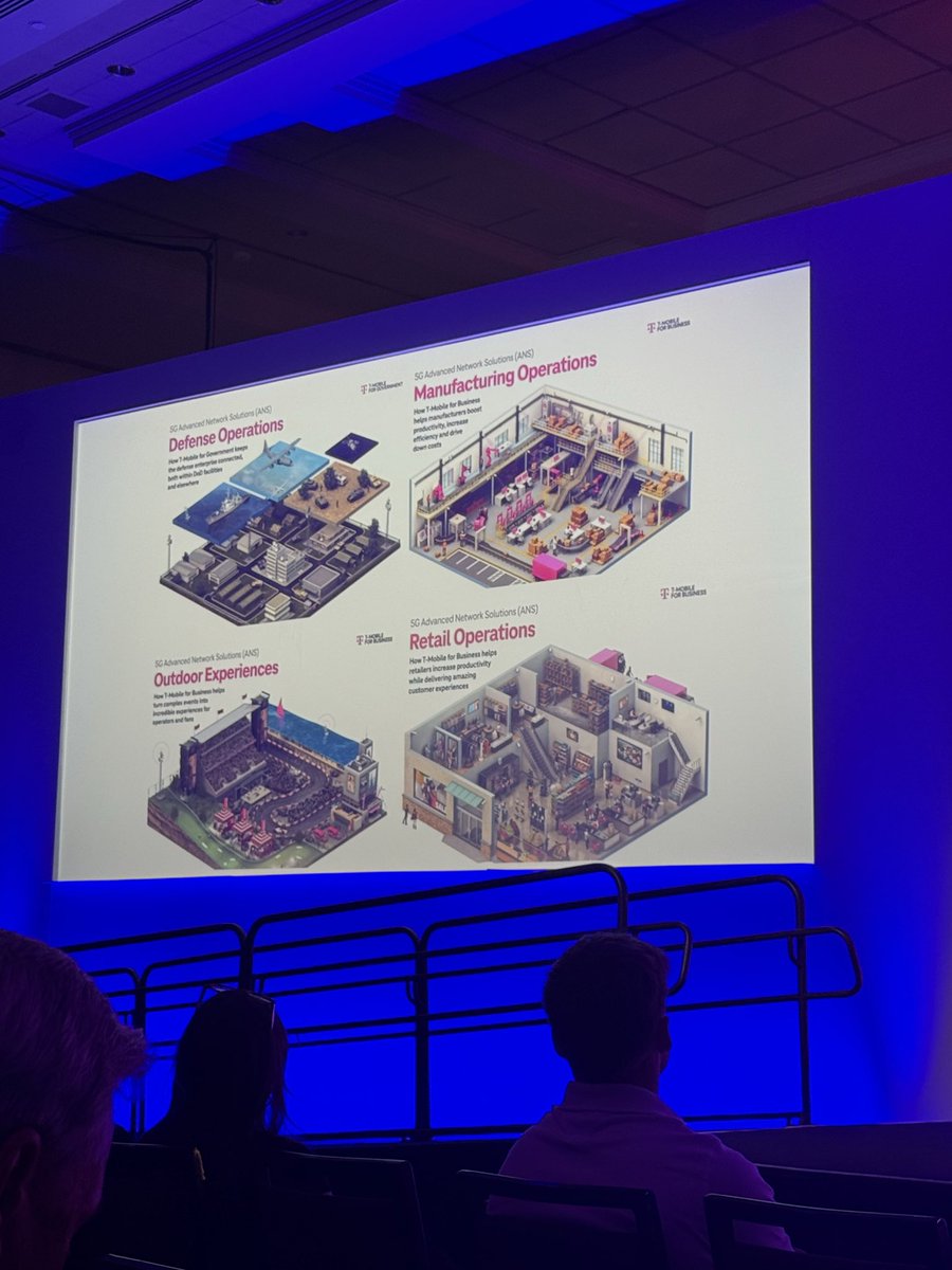 Chels_LA's tweet image. Really enjoyed the session by Mo Katibeh, CMO of @TMobileBusiness. He discussed their portfolio of 5G Advanced Network Solutions (ANS) - which are driving real outcomes for businesses. 
Innovate25 | T-Mobile for Business Partner @T_Priority