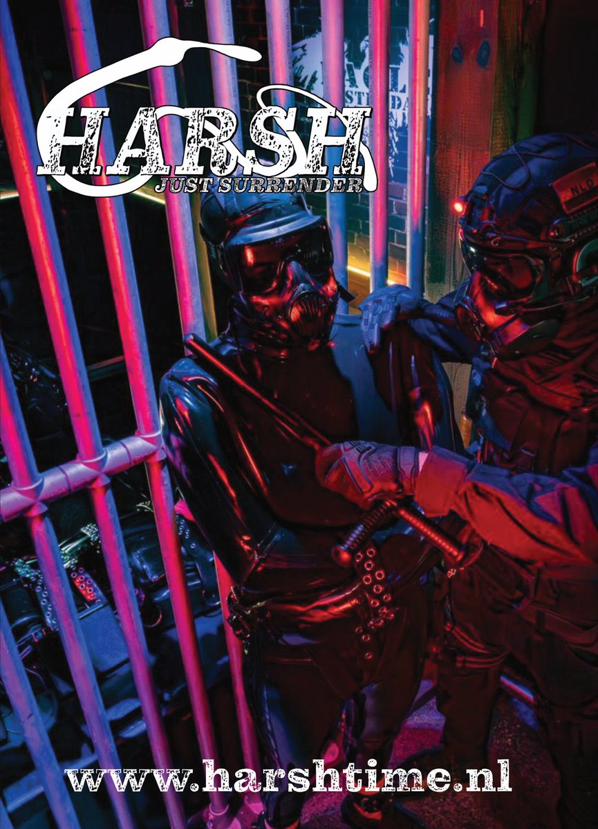 Looking for a BDSM Party in Amsterdam where you can play as hard as you want? 
That also has enough space to do so?

Bring your bdsm gear and put on your fetish at Harsh!

Next party on the 1st of November, 3 pm!

More info and tickets at harshtime.nl