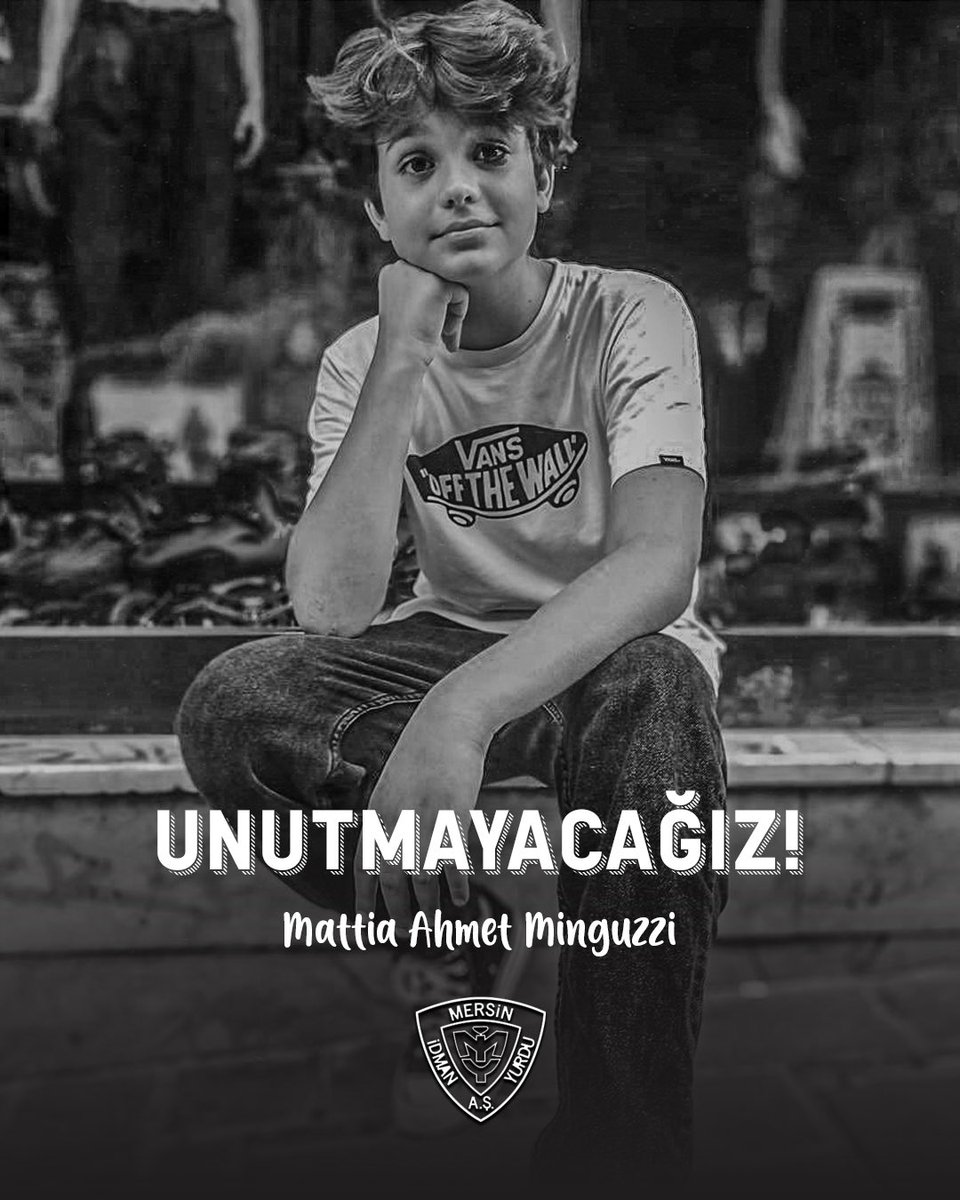 UNUTMAYACAĞIZ! #MattiaAhmetMinguzzi