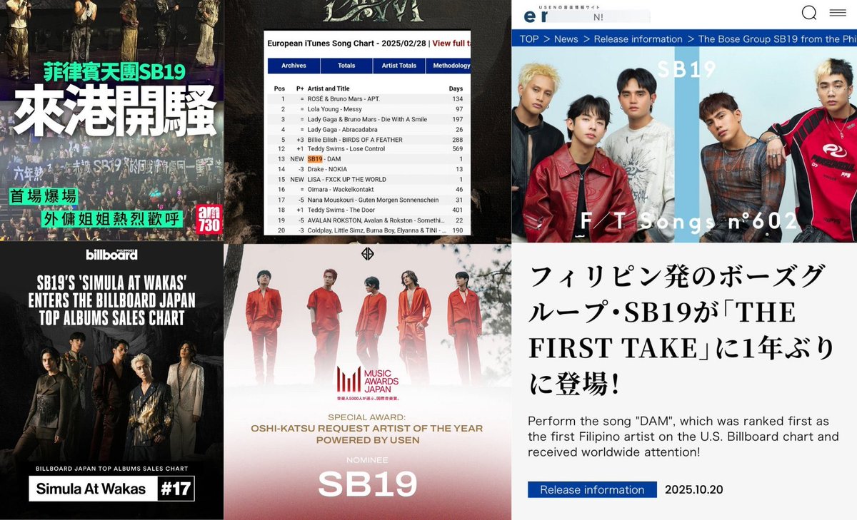 A'ngkol (@johnnythorfish) on Twitter photo Basta matutulog akong panatag dahil alam kong deserving ang SB19 sa awards nila at wala silang nilabag at inapakang tao to be where they are right now. Congrats my boys ☺️
SB19 FMAde FOR SIXCCESS
FMAde FOR SB19
<a href="/SB19Official/">SB19 Official</a> #SB19
#PPOPKingsAtTheFMAs
#SB19_SIXCEEDING_LIMITS Basta matutulog akong panatag dahil alam kong deserving ang SB19 sa awards nila at wala silang nilabag at inapakang tao to be where they are right now. Congrats my boys ☺️
SB19 FMAde FOR SIXCCESS
FMAde FOR SB19
<a href="/SB19Official/">SB19 Official</a> #SB19
#PPOPKingsAtTheFMAs
#SB19_SIXCEEDING_LIMITS