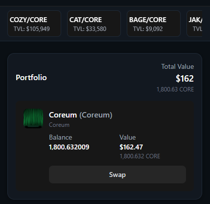 🚧Work in progress🚧

Whilst we gear up for auditions and rehearsals over at enCORE. We stumbled across a little lite version of your favorite trading platform. It's only a small time production, but if you liked CoreBags then you might like this!

🛒Buy / 🤑Sell / 🔎Actually
