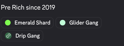 Emerald sharrd secured anow going for 400 Emeralds role