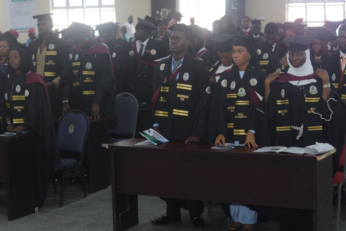 AchieversUni's tweet image. 🎓 43 new Medical Laboratory Scientists inducted!

MLSCN officially inducted Achievers University graduates into the medical laboratory science profession at the 14th Induction &amp;amp; Oath-Taking Ceremony.

#AchieversUniversityOwo #MLSCN #MLS  #Induction2025