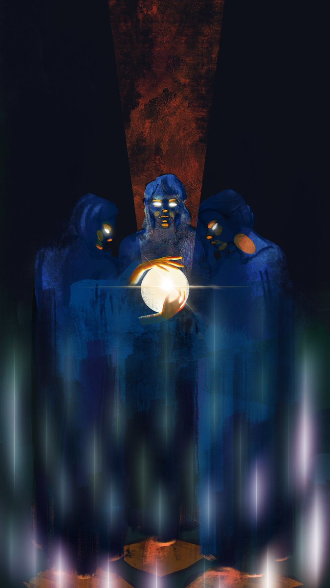 NikoloWitch's tweet image. Happy #TEZOSTUESDAY
LUMINARIA✨ collection is available on @objktcom
"The Triad of Fate" call u 🪄👹
Many Thanks @coralinesaidso and @Boundless8D ❤️🔥
#Luminaria