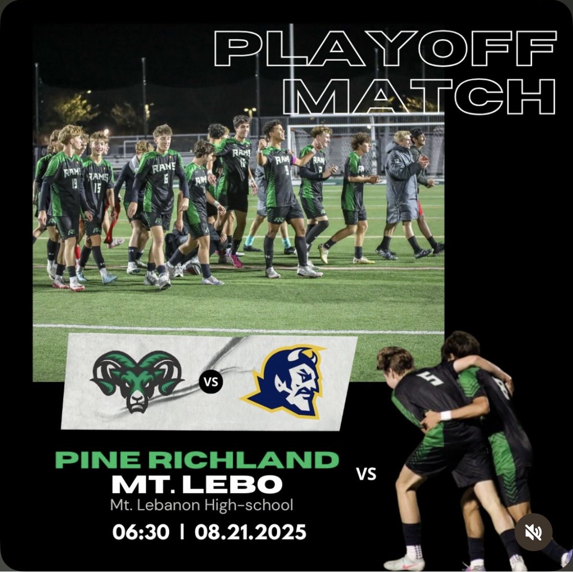 Post season action begins with a repeat visit to Mt Lebo. Let’s roll rams !! #anygiventuesday <a href="/pghsoccernow/">Pittsburgh Soccer Now</a> <a href="/PR_RamsAD/">Pine-Richland Athletics</a> <a href="/TribLiveHSSN/">TribLive HSSN</a> <a href="/PGSportsNow/">Post-Gazette Sports</a>