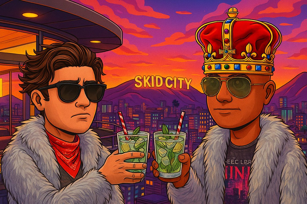 One city, one toast, one unstoppable vibe. 🥂
Happy Thirsty Thursday Skid City!

#WeThePeople ✊